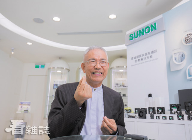 洪銀樹是個有遠見的領導者，成立建準時就決心以發明創新來建立品牌。