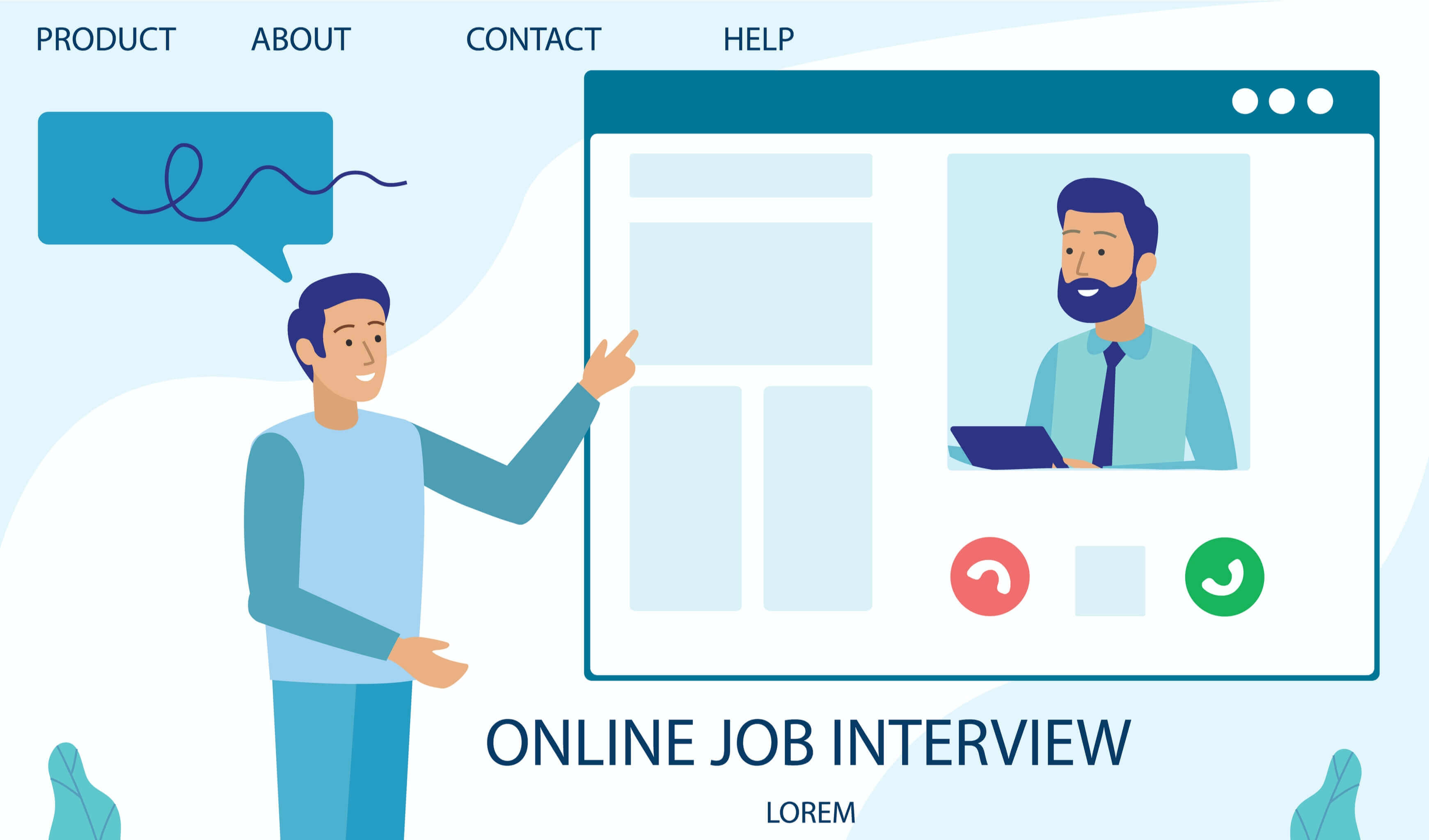 視訊面試與一般面試大有不同_圖shutterstock_面試趣提供